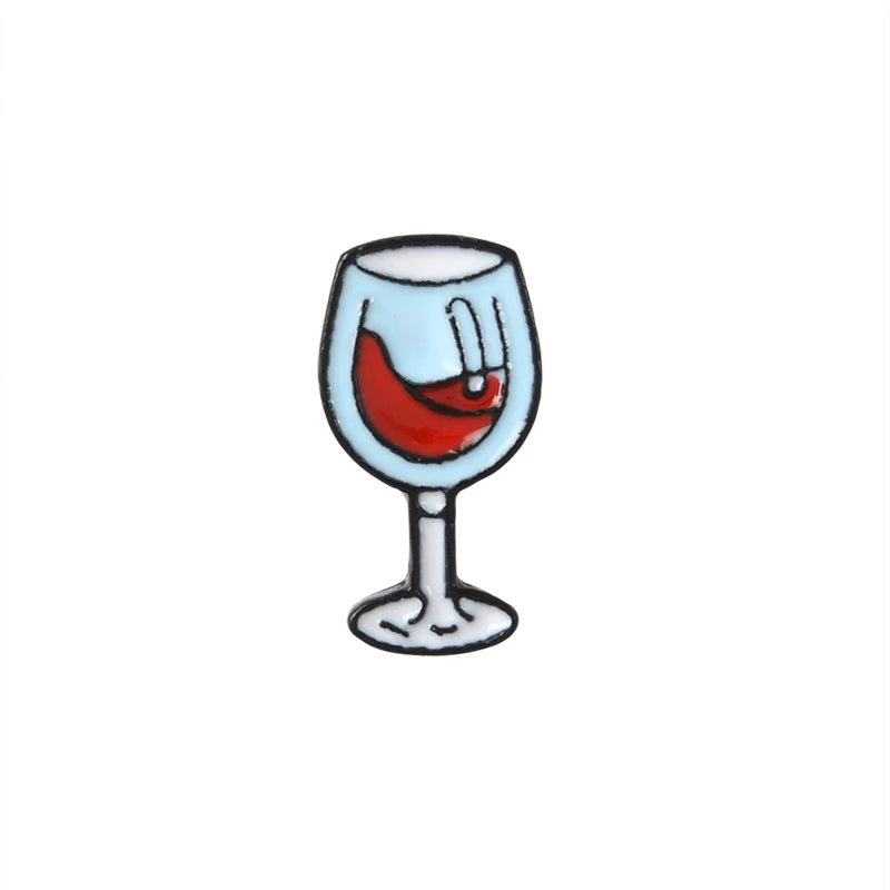 Wijntijd & Wijnglas Speld
