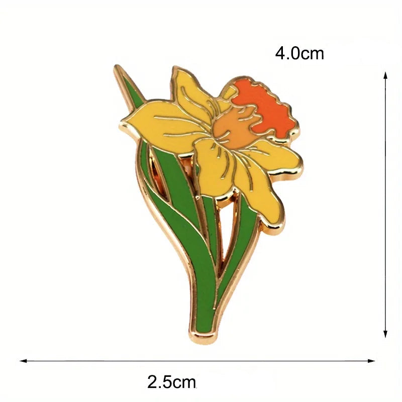 Gele narcisspeld