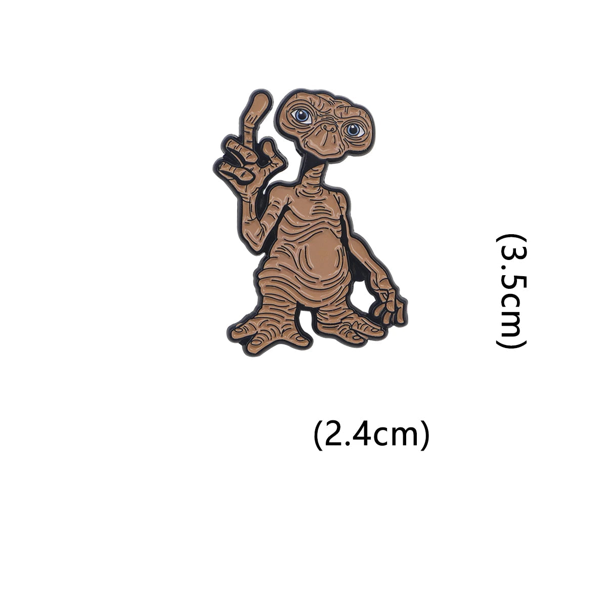 Grappige Buitenaardse Emaille Speldjes Cartoon Dames Broches Heren Reversspeldjes Badge op Rugzak Kostuum Accessoires Creatieve Sieraden Geschenken
