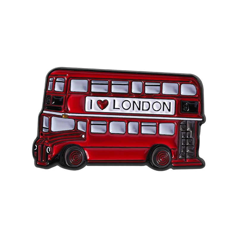 Retro Londense Bus Speld