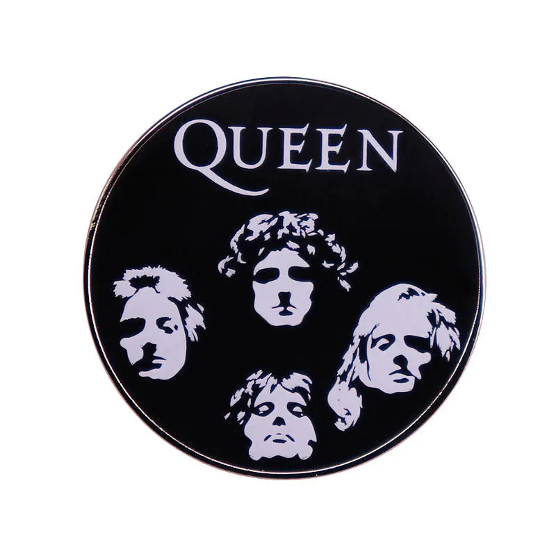 Klassieke Rock CD Pin – 10 Varianten