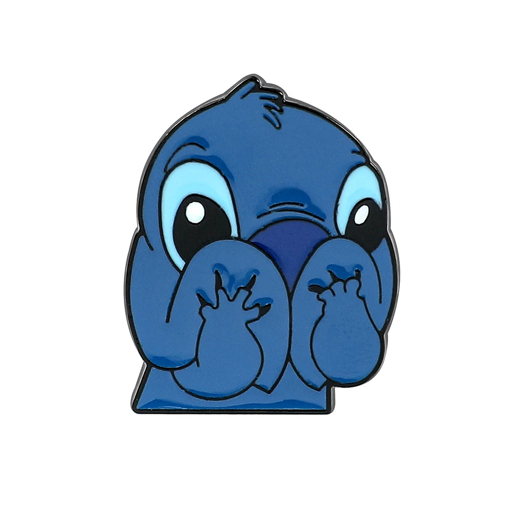 Pin met stripfiguur