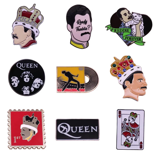 Klassieke Rock CD Pin – 10 Varianten