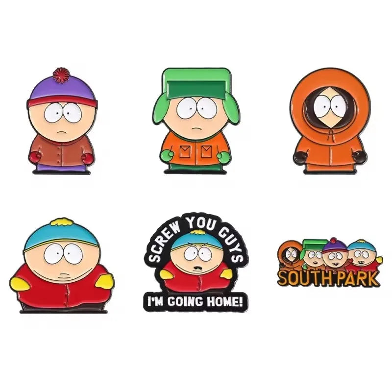 Leuke cartoonfiguur broche