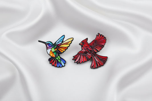 Artistieke Vogelbroches