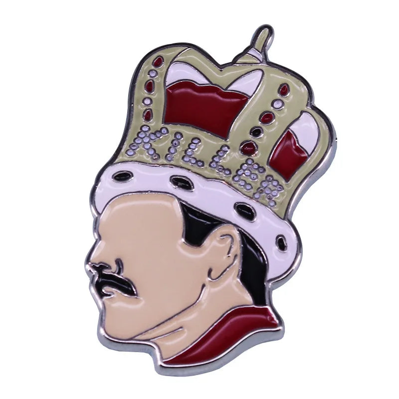 Klassieke Rock CD Pin – 10 Varianten