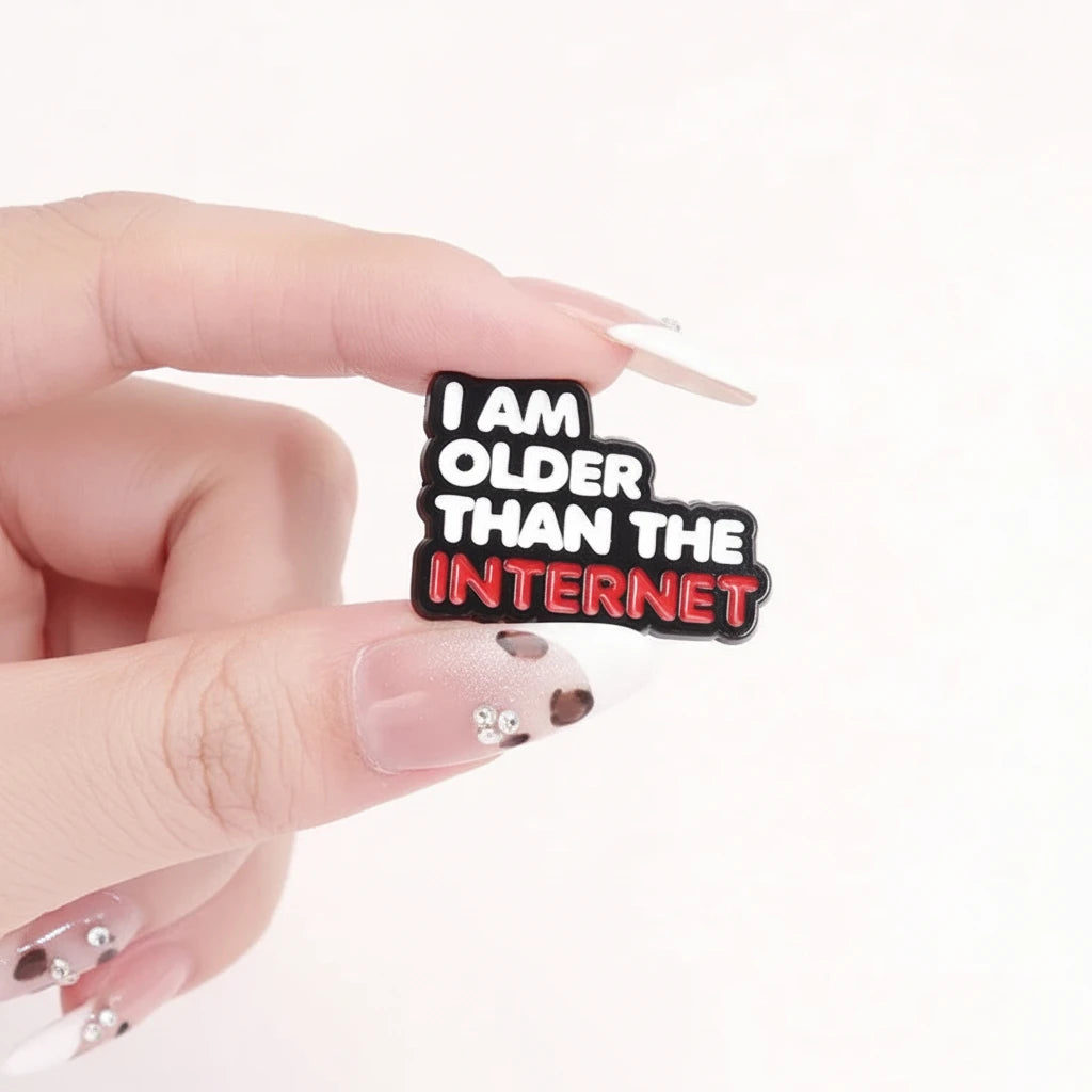 I Am Older Than The Internet Pin