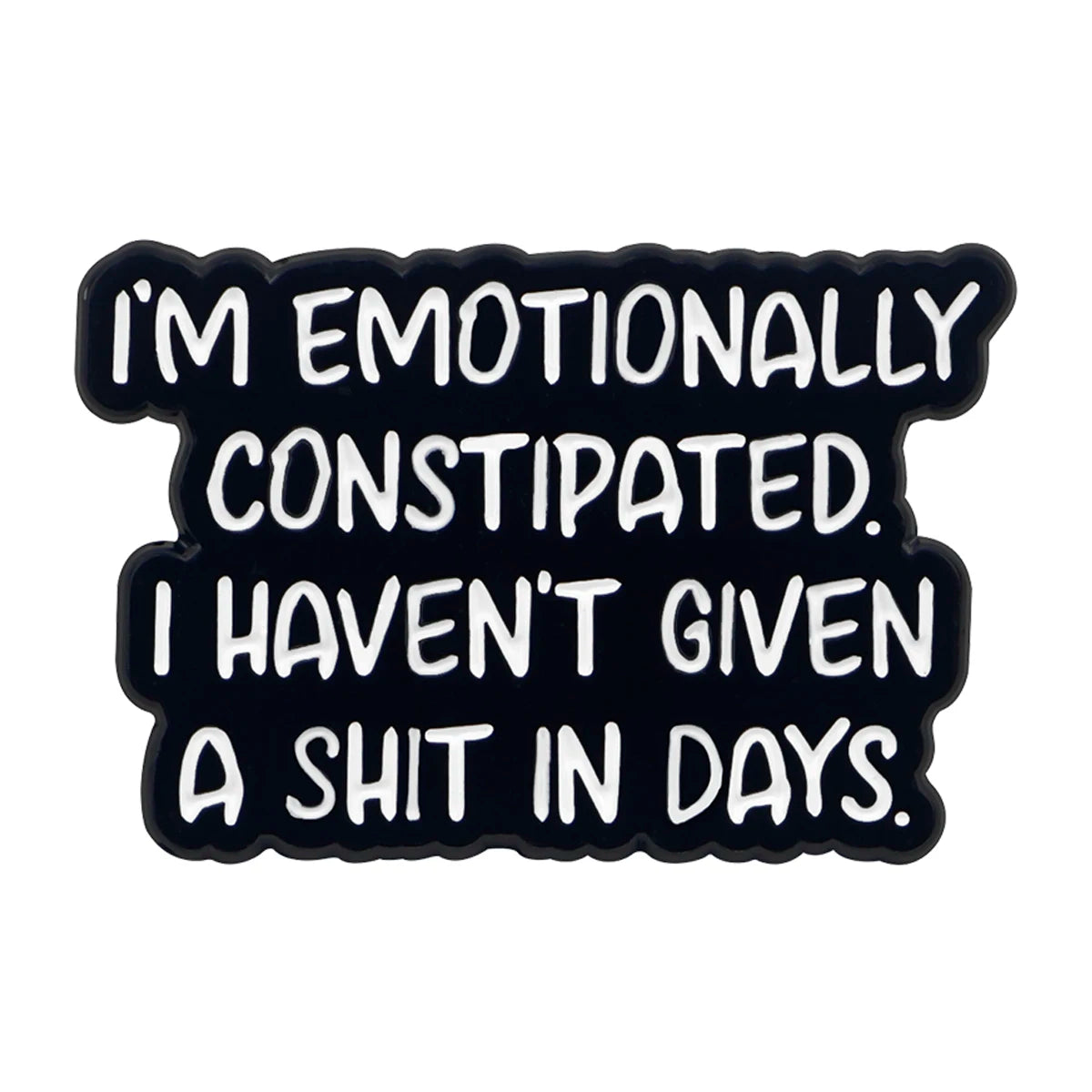 “IK BEN” Citaat Broche