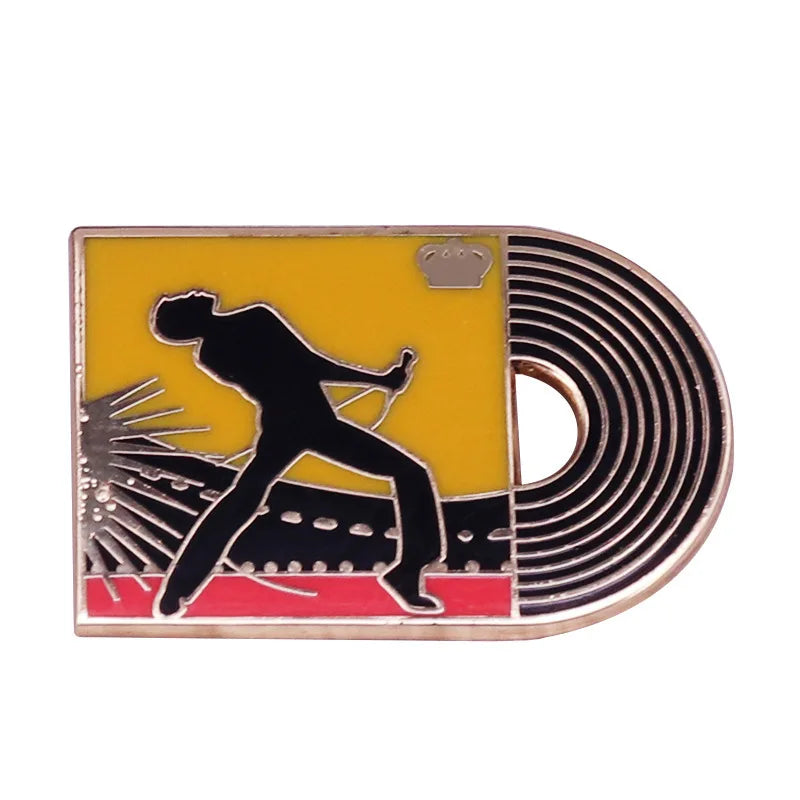 Klassieke Rock CD Pin – 10 Varianten