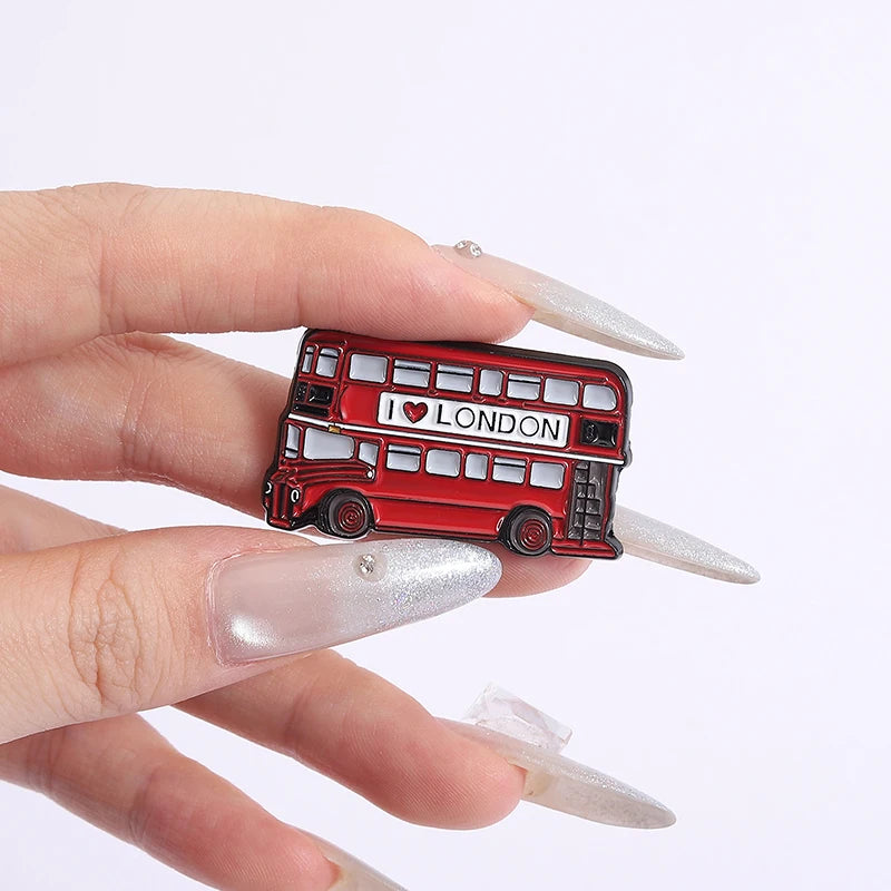 Retro Londense Bus Speld