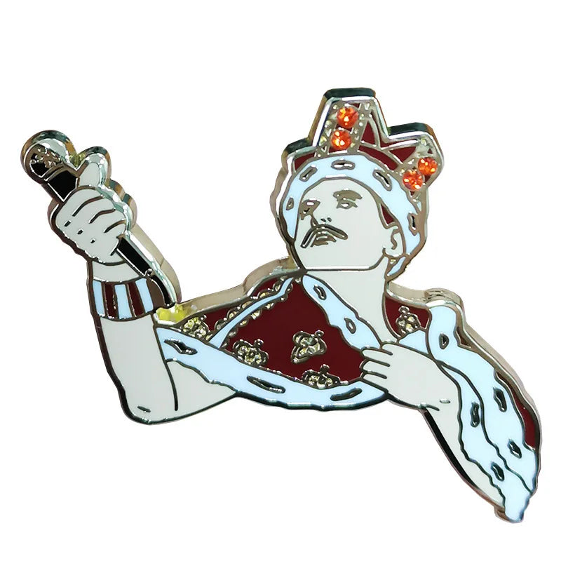 Klassieke Rock CD Pin – 10 Varianten