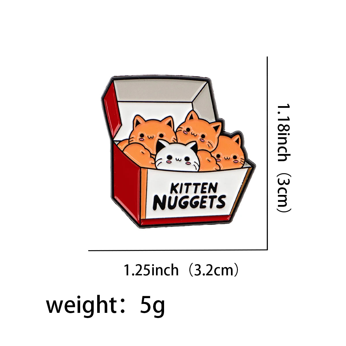 Cartoon Cat Pin