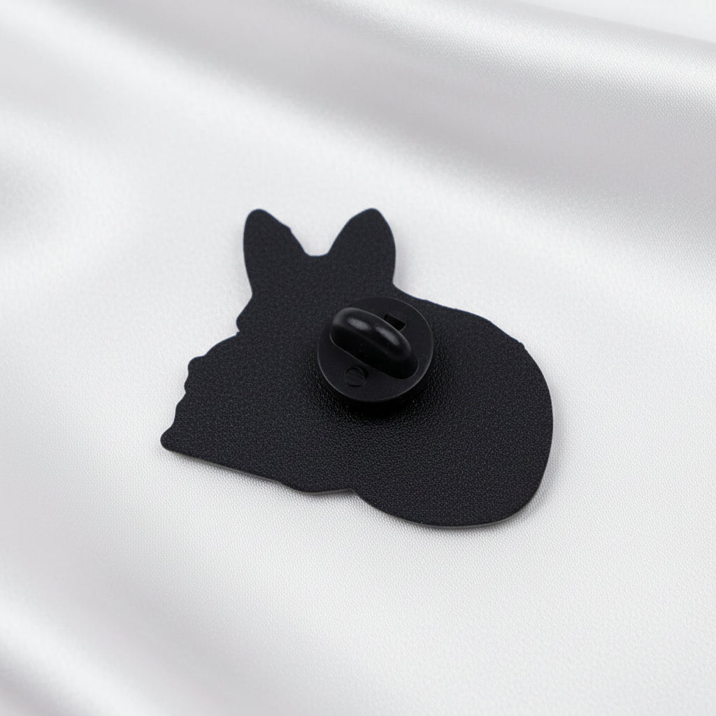 Lezende vos pin