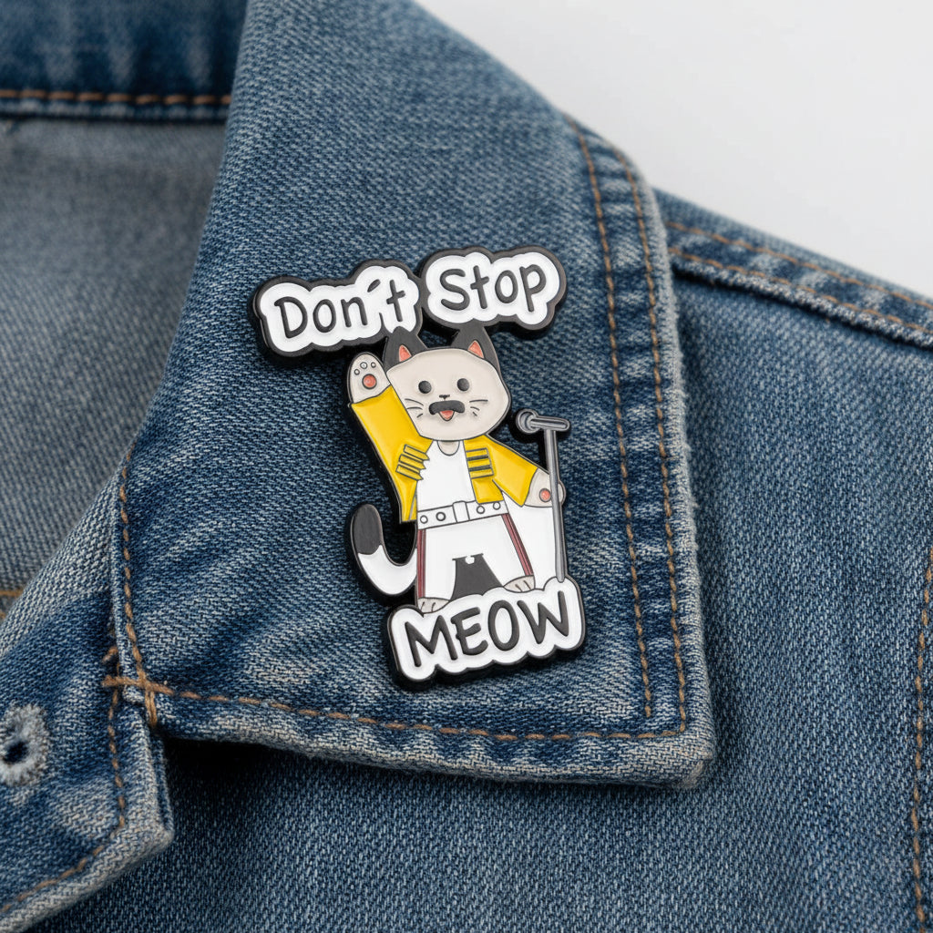 Musical Cat Pin