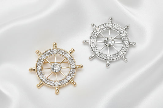 Luxe Strass Roer Broche