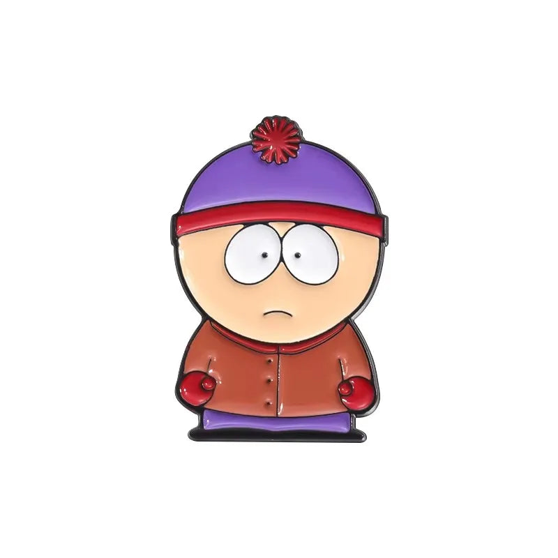 Leuke cartoonfiguur broche